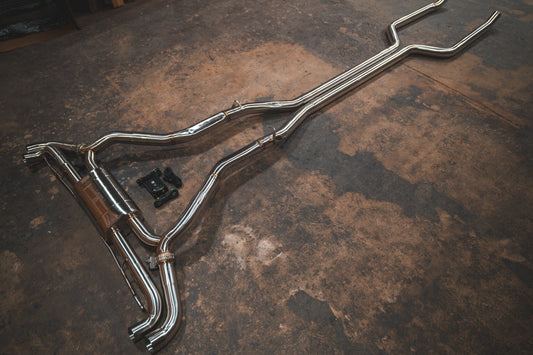 BMW Alpina XB7 / X7 M50i / X7 M60i Valved Sport Exhaust System — photo 2 of 10
