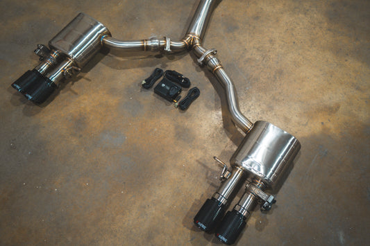 Audi B9 S4 / S5 Valved Sport Exhaust System — photo 2 of 10