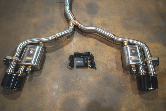 Audi RS5 B9 Valved Sport Exhaust System — photo 2 of 10