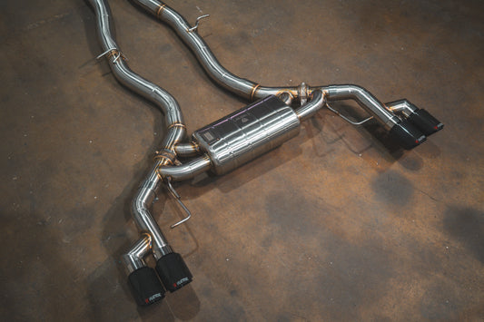 BMW X3 / X4 M40i Valved Sport Exhaust System — photo 2 of 10