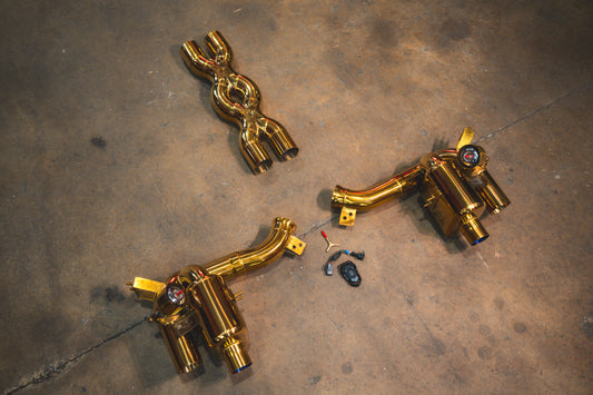 Ferrari GTC4 Lusso Valved Exhaust system — photo 2 of 10