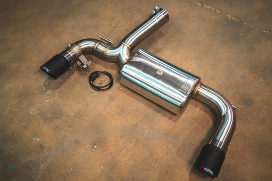 BMW F30 / F22 / F36 / F32 Valved Sport Exhaust System (Axleback) F chassis — photo 2 of 10