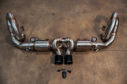 Valvetronic Valved Sport Exhaust System for Porsche GT3/RS 991.1 / 991.2 — photo 2 of 10