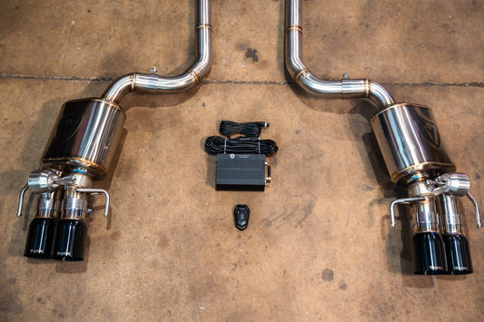 Lexus RC F Valved Sport Exhaust System — photo 2 of 10