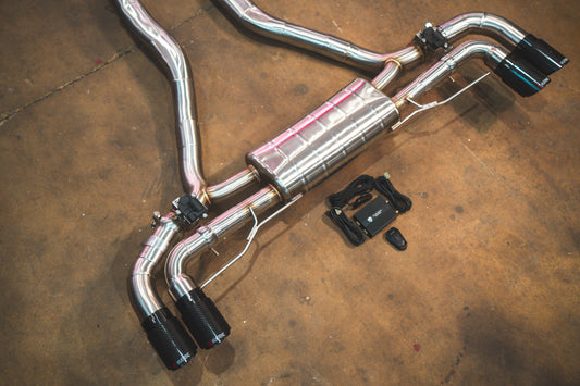 BMW X5/X6 M50i/M60i Valved Sport Exhaust System — photo 2 of 10