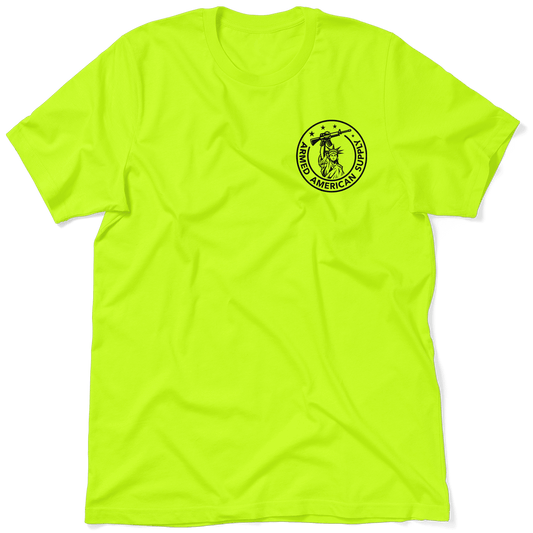 Nobody Cares - Safety Yellow T-Shirt — photo 2 of 3