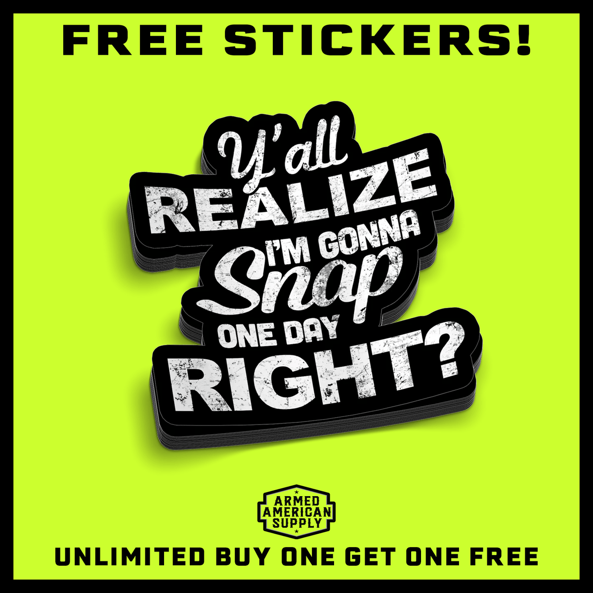 Snap Someday Hard Hat Decal — photo 2 of 2