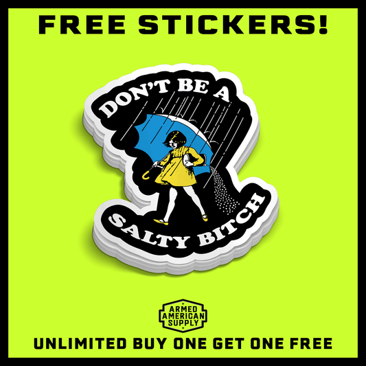 Salty Bitch Hard Hat Decal — photo 2 of 2