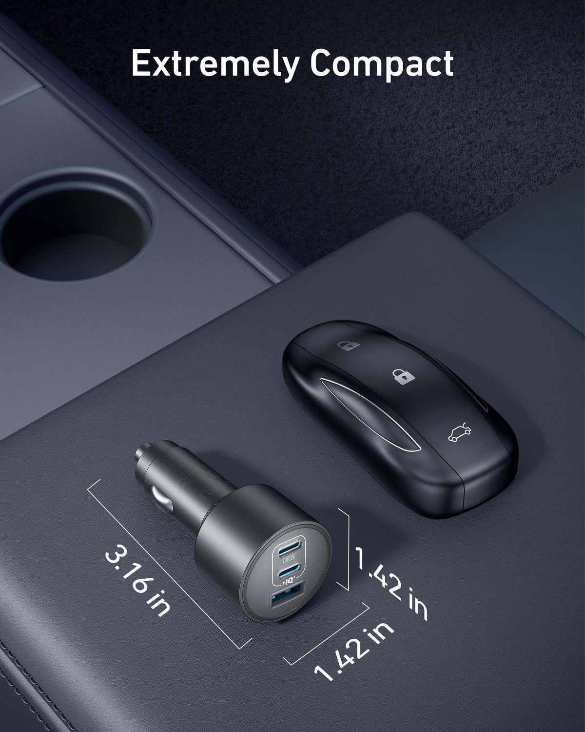 Anker Nano Car Charger (167.5W, 3 Ports) — photo 5 of 5