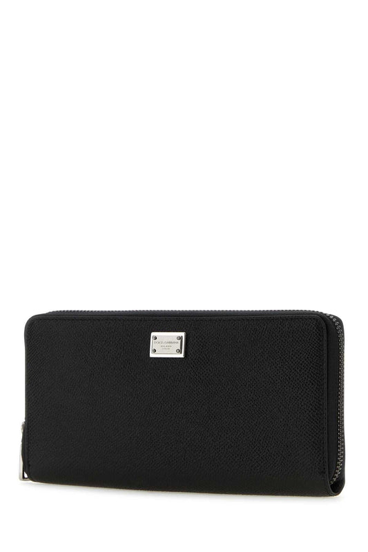 DOLCE & GABBANA Sleek Mini Leather Wallet for Men