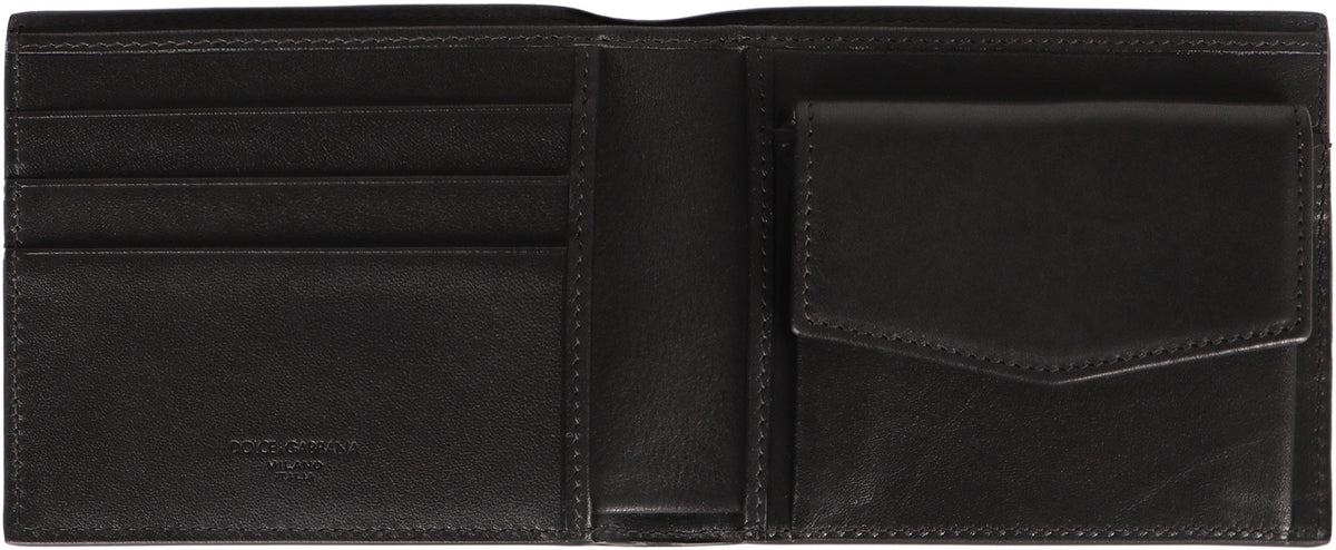 DOLCE & GABBANA Mini Leather Wallet - Elegant Minimalist Design