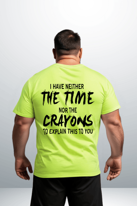 Crayons - Safety Yellow T-Shirt — photo 2 of 3