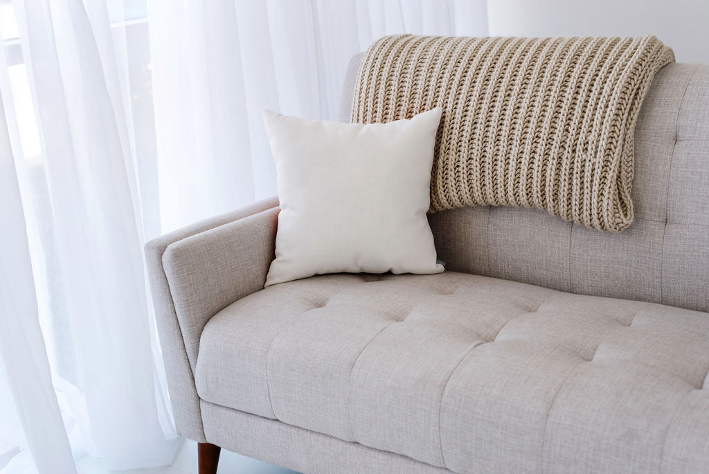 Agave Bloom Brown Linen Pillow, Eco Friendly, College Student Gift, Christmas Gift, Mother's Day Gift