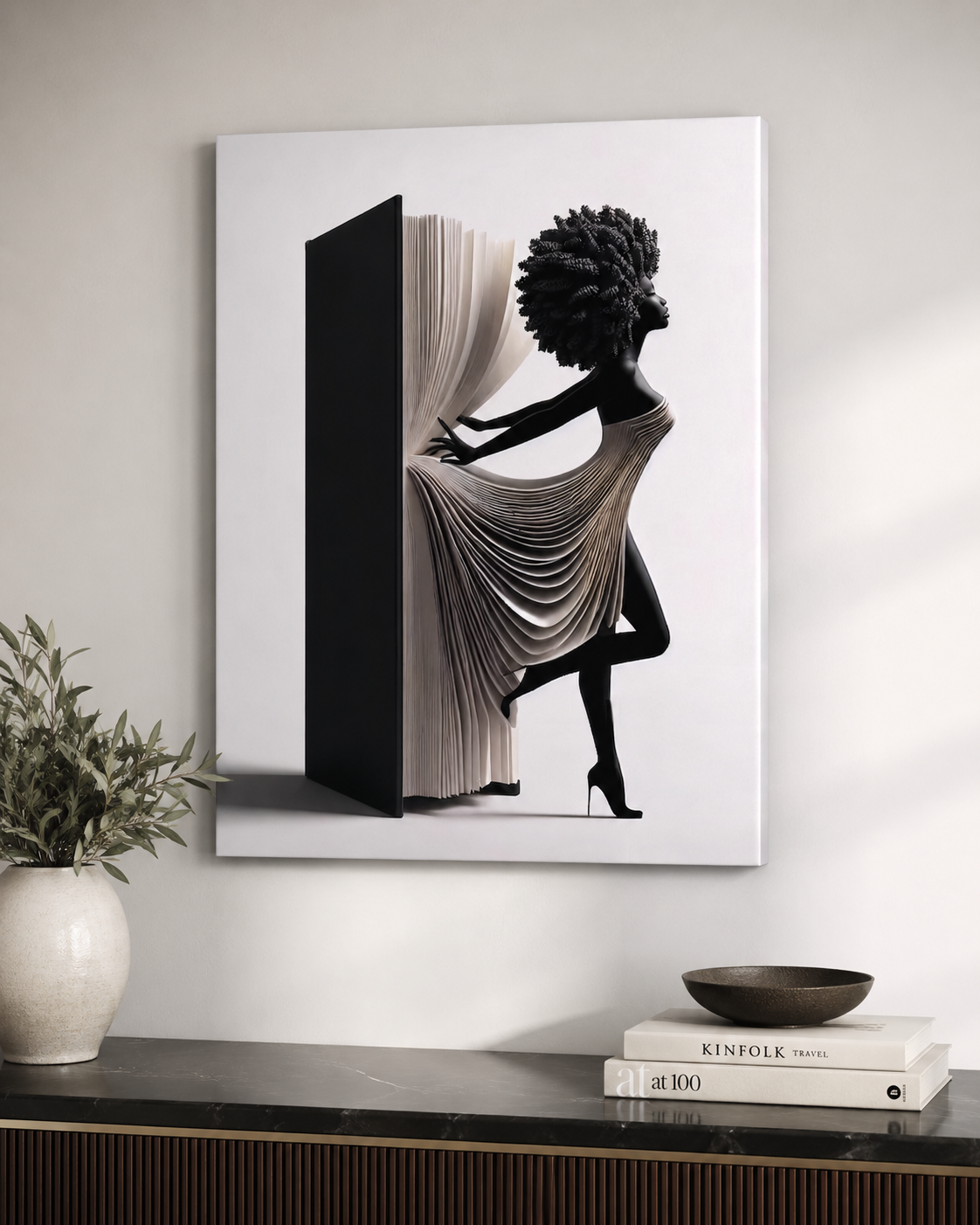 New Chapter – Contemporary Figurative Canvas Wall Art