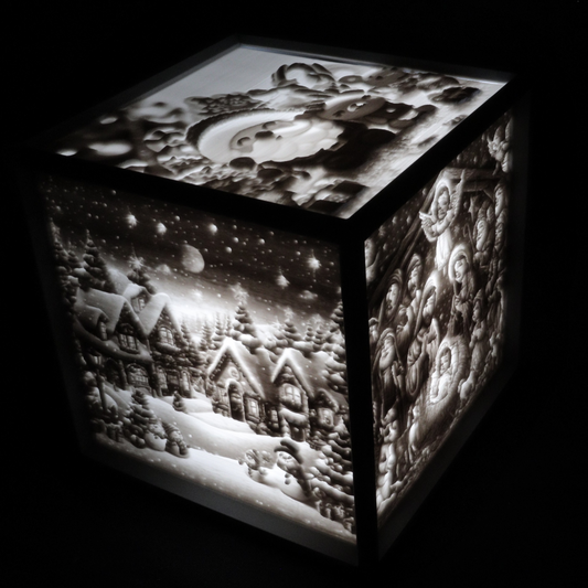 Crisp Lithophane Grau AF 1.75mm PLA Filament - hergestellt von Lithophane Maker!