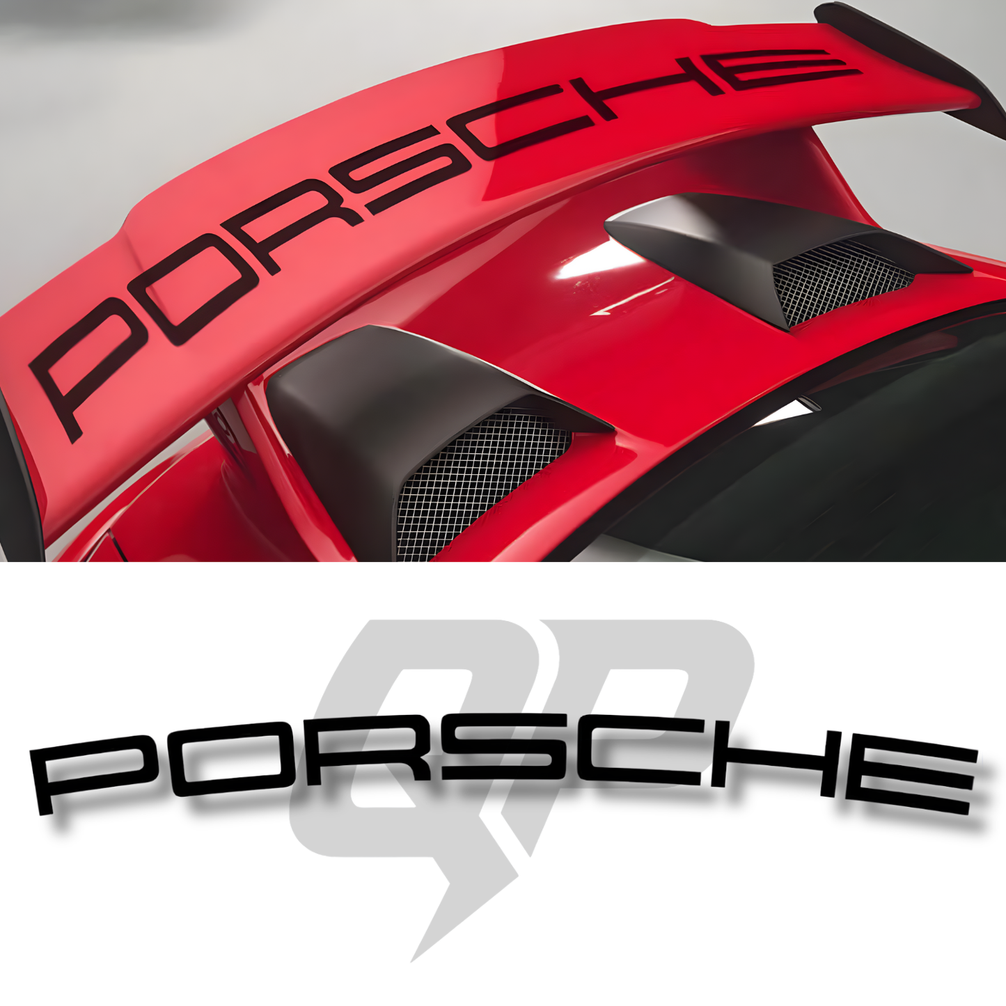 Adhesivo de alerón Porsche 991 GT3