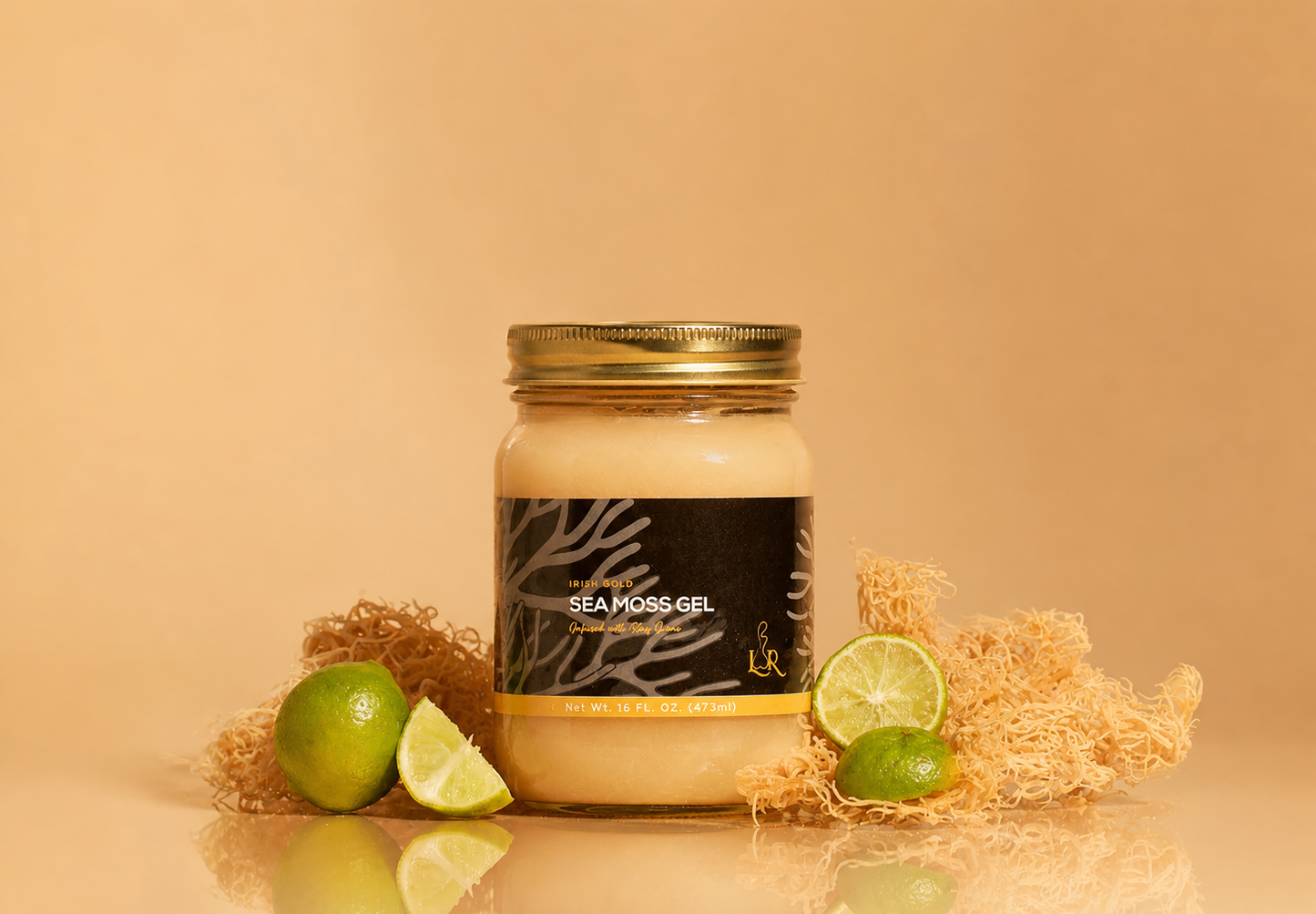Irish gold Sea Moss Gel infused with Key Lime — photo 4 of 4