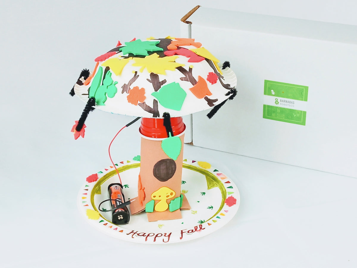 Fall Tree Robot: Craft Tinker Kit For Kids (Ages 6-17)