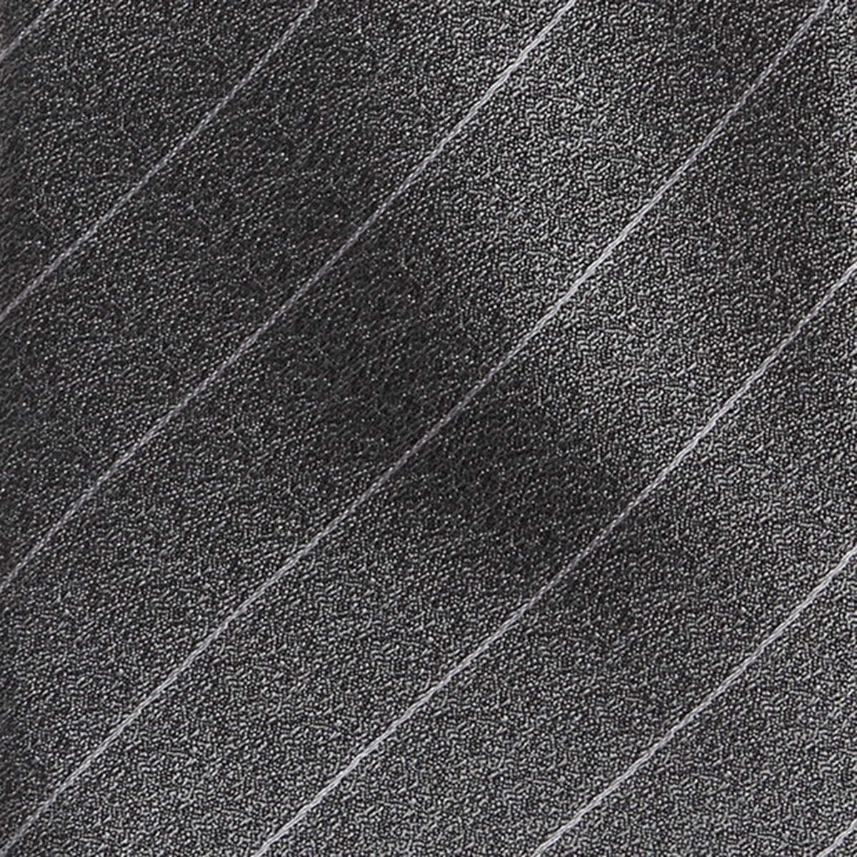 Woven Gray Stripe Men's Tie