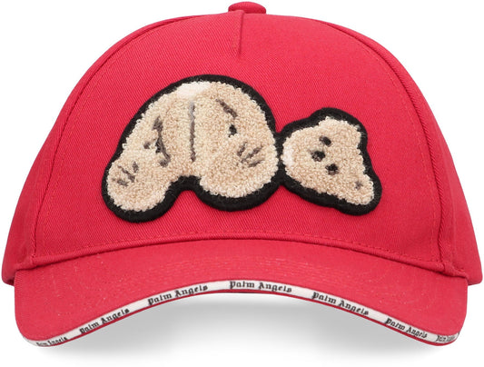 PALM ANGELS Bear Logo Baseball Cap