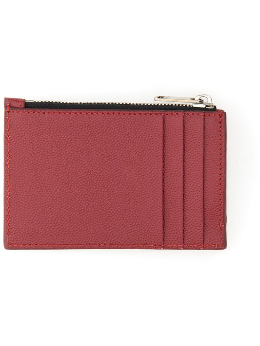 PALM ANGELS Mini Caviar Card Holder