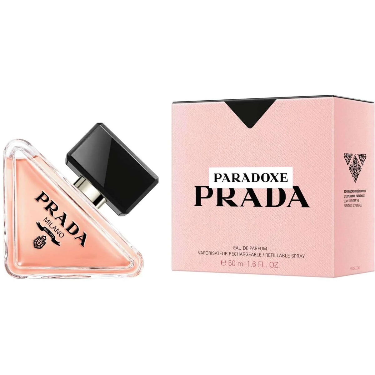 Prada Paradoxe Eau de Parfum with White Musk & Amber – 3 oz (90 ML)