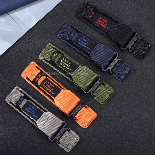 Motorola Moto Nylon Canvas Sport Waterproof Watch Band Bracelet Strap