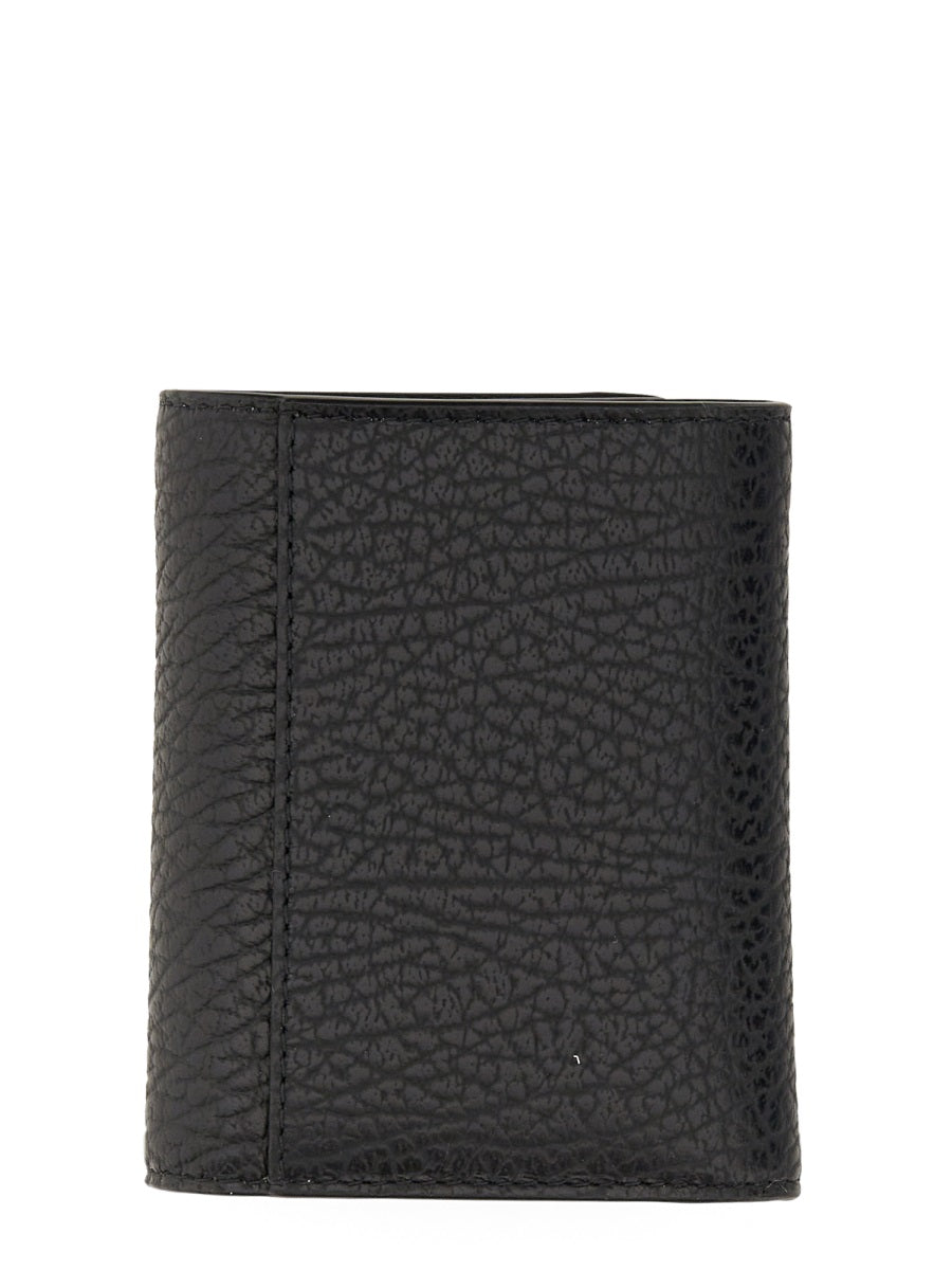 MAISON MARGIELA Mini Leather Wallet with Four Stitches