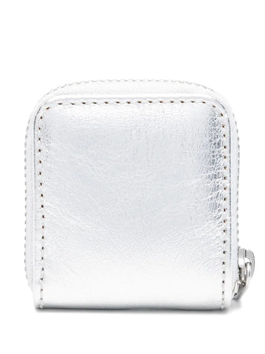 COMME DES GARÇONS PLAY Mini Wallet with Gold Line Detail