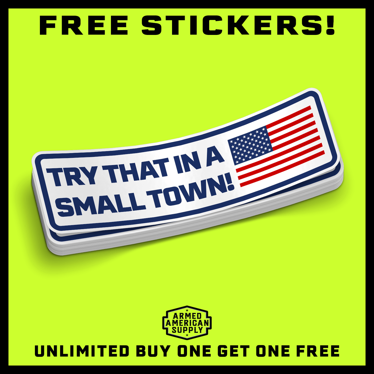 Small Town - Hard Hat Decal — photo 2 of 2
