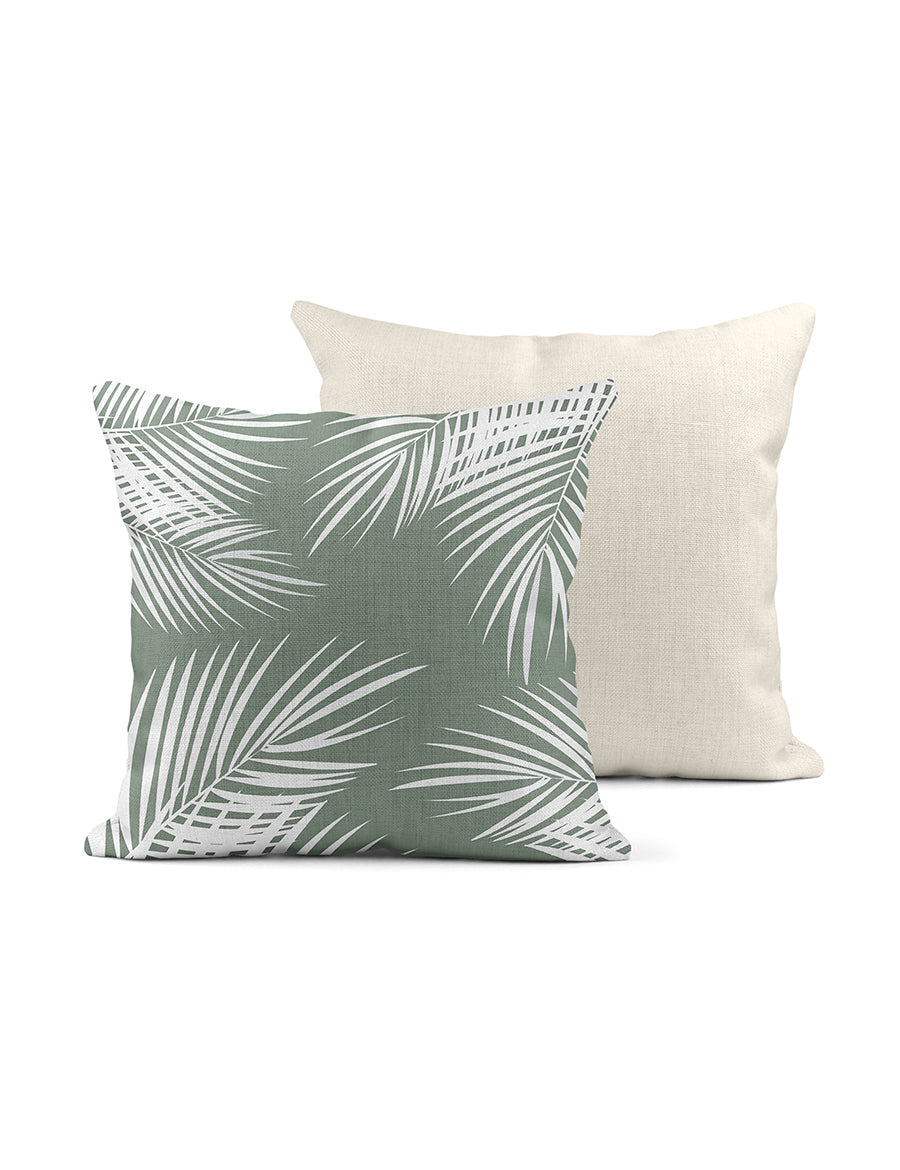Sage Palm Pillow, College Student Gift, Mother's Day Gift, Christmas Gift