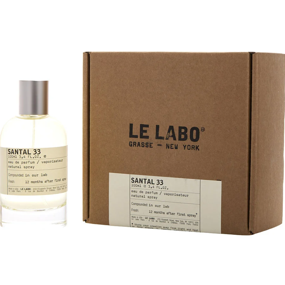 Le Labo Santal 33 Eau de Parfum Spray – 3.4 oz (100 mL) – Women (Unisex)