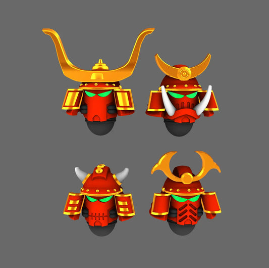 Cyber Samurai V10K Samurai Helmets — photo 2 of 4