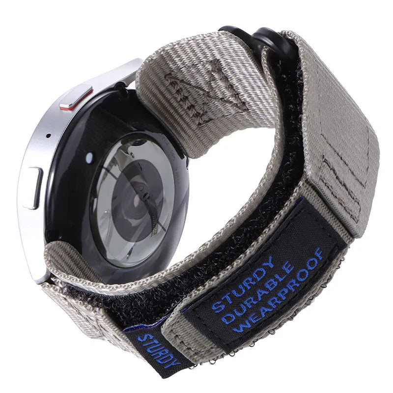 Motorola Moto Nylon Canvas Sport Waterproof Watch Band Bracelet Strap