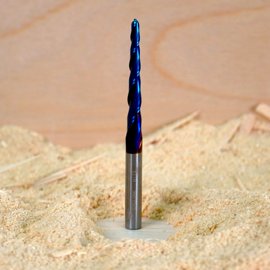 TBN-2512 1/8" Tapered Ball Nose