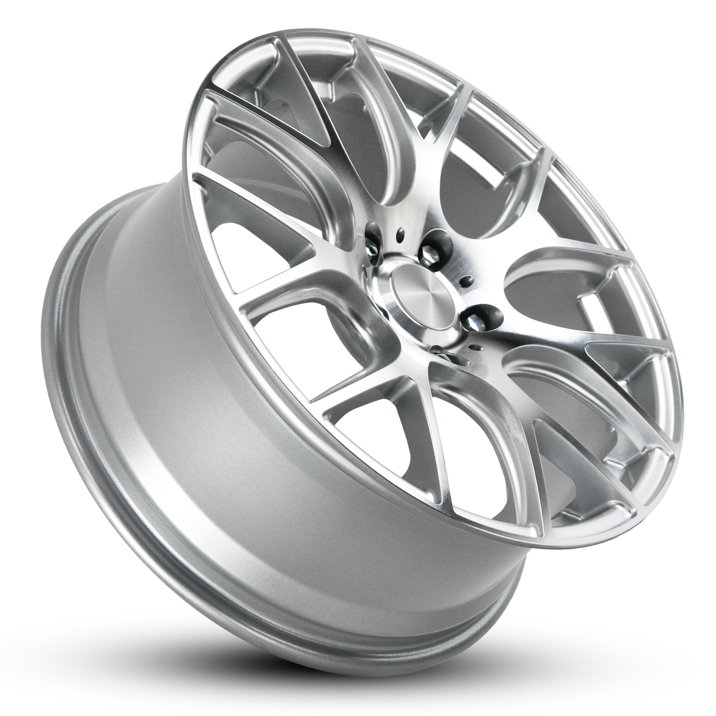 PRO SPOKE | Silver Machined Face | 19x8.5 ( 5x112 ) — photo 2 of 2