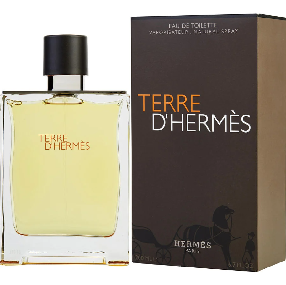 Terre d’Hermès Eau de Toilette Spray – 3.3 oz (100 mL) for Men