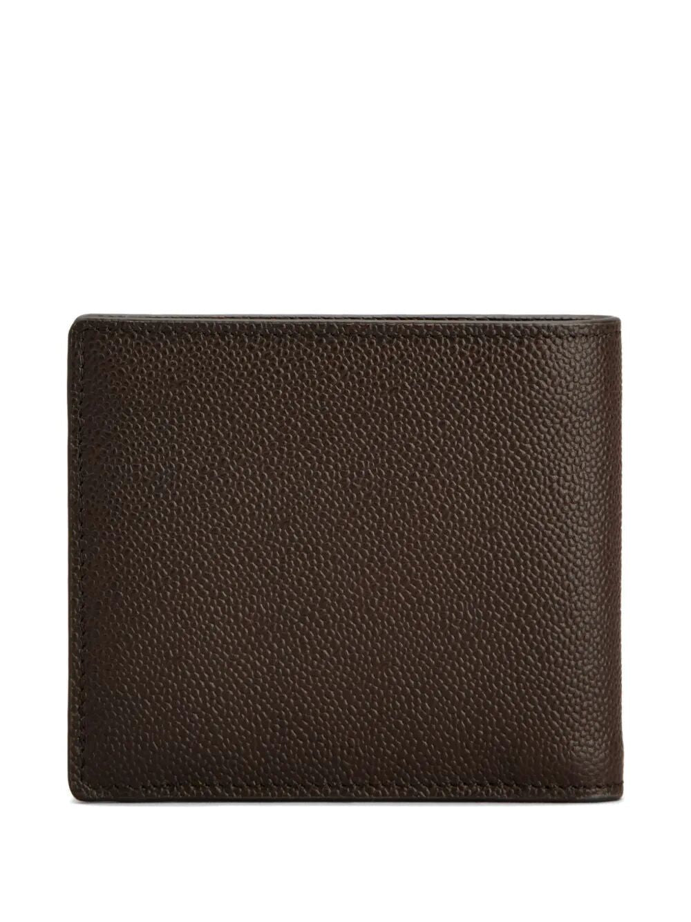 TOD'S Leather Folding Wallet for Men - Mini Size