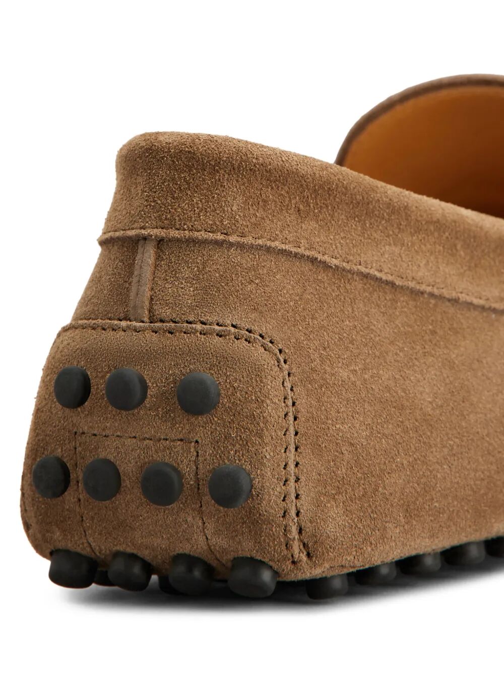 TOD'S Men's Suede Loafers with Lace Detail