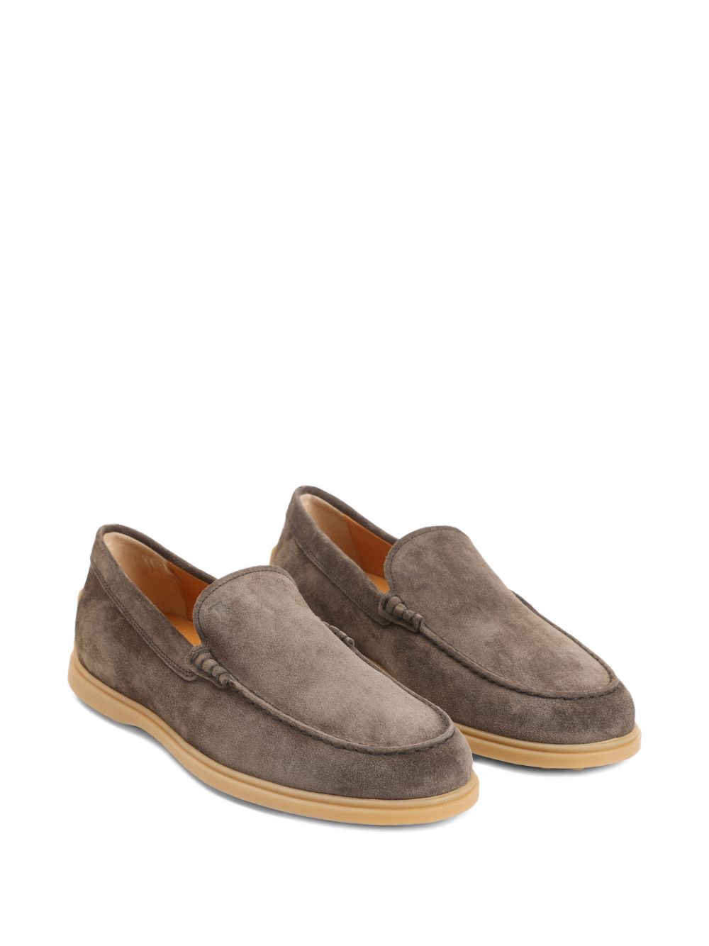 TOD'S Suede Leather Loafers for Men