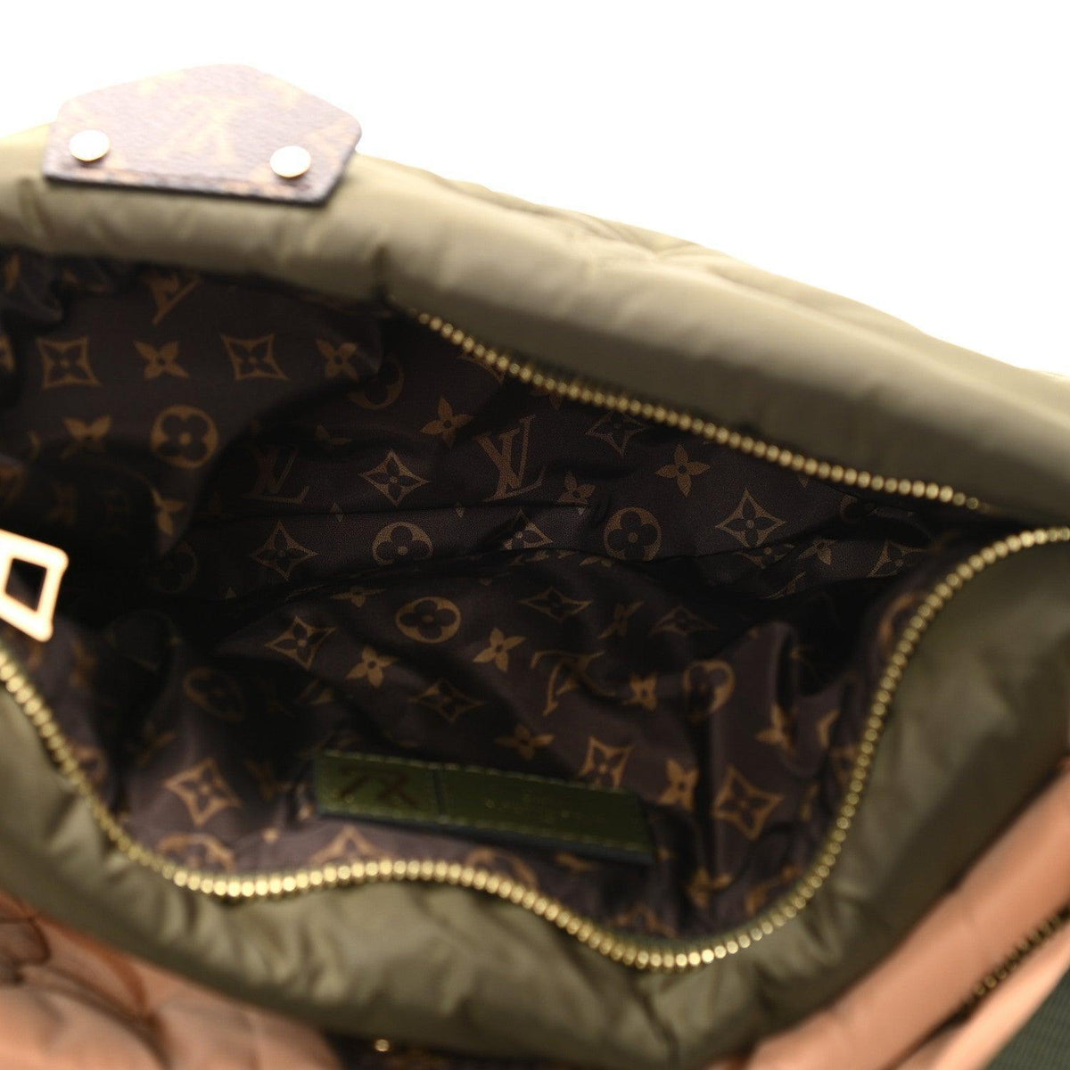 Louis Vuitton Econyl Monogram Pillow Maxi Multi Pochette Accessories Kaki Beige