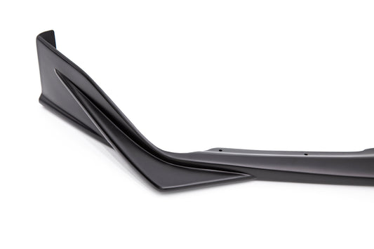 OLM S208 Style Front Lip - Matte Black - 2015-2021 Subaru WRX / STI — photo 2 of 4