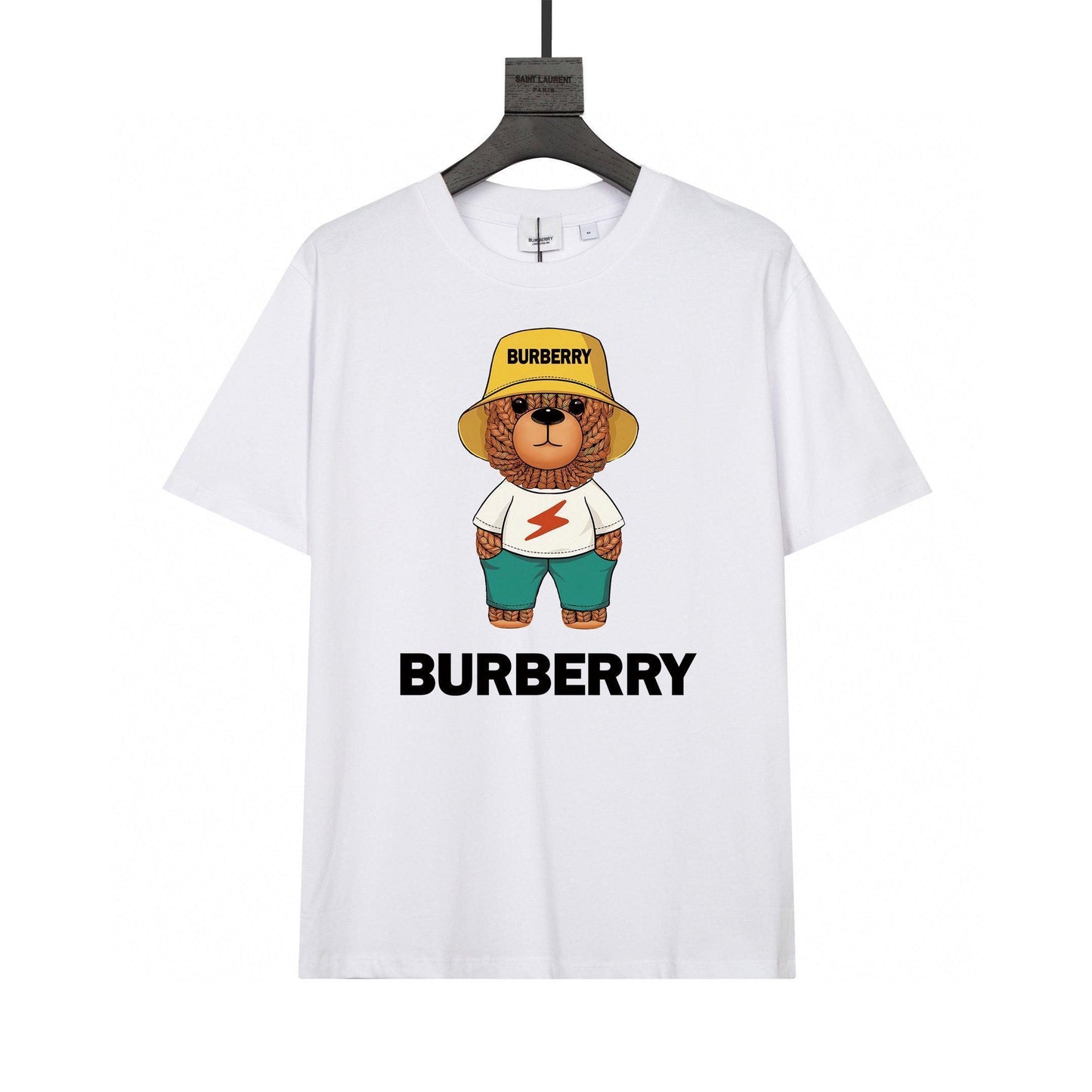 Burberry Bear T-Shirt White | Luxury Cotton Crew Neck Tee