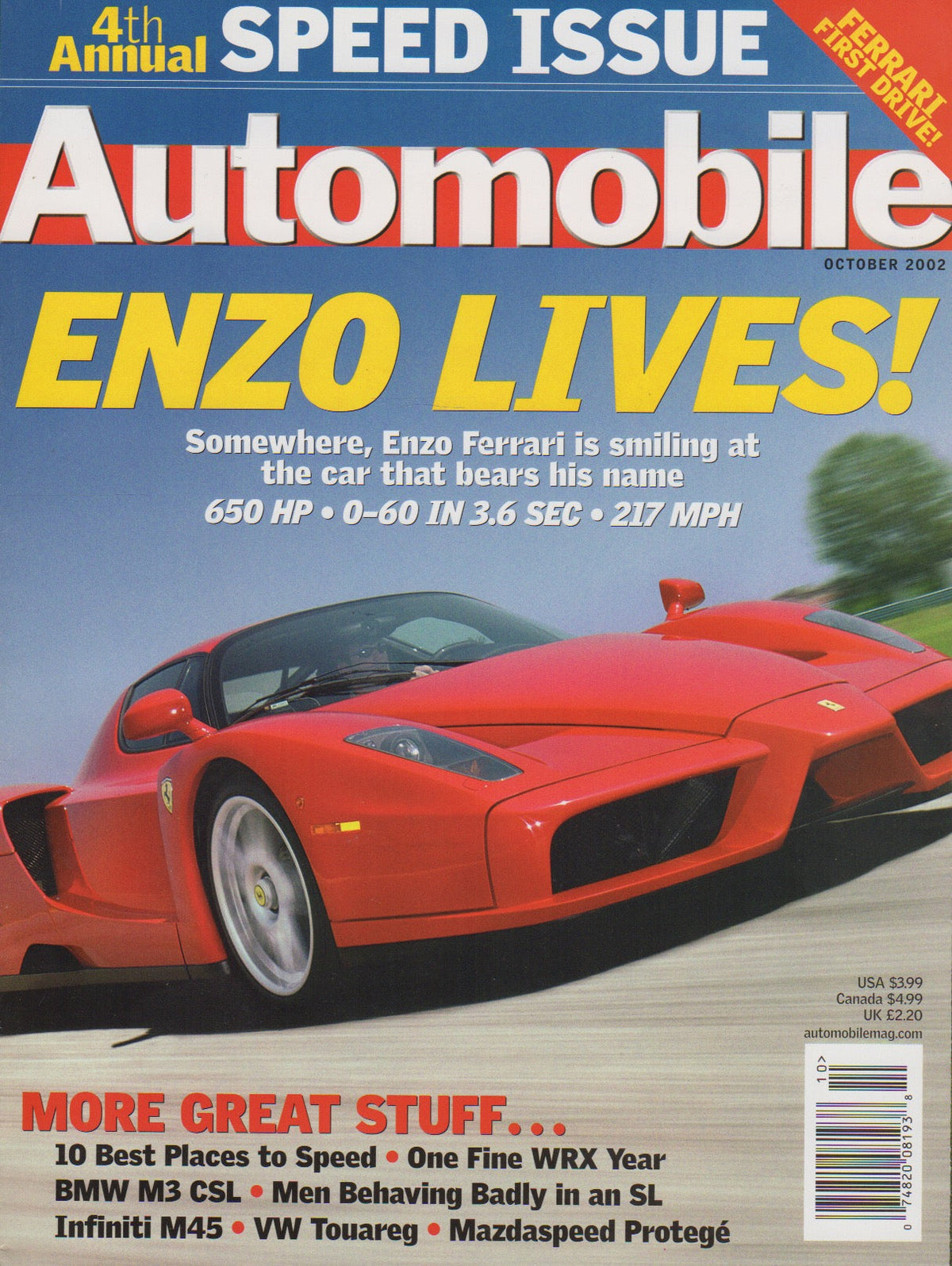 Automobile Magazine, 2002/10