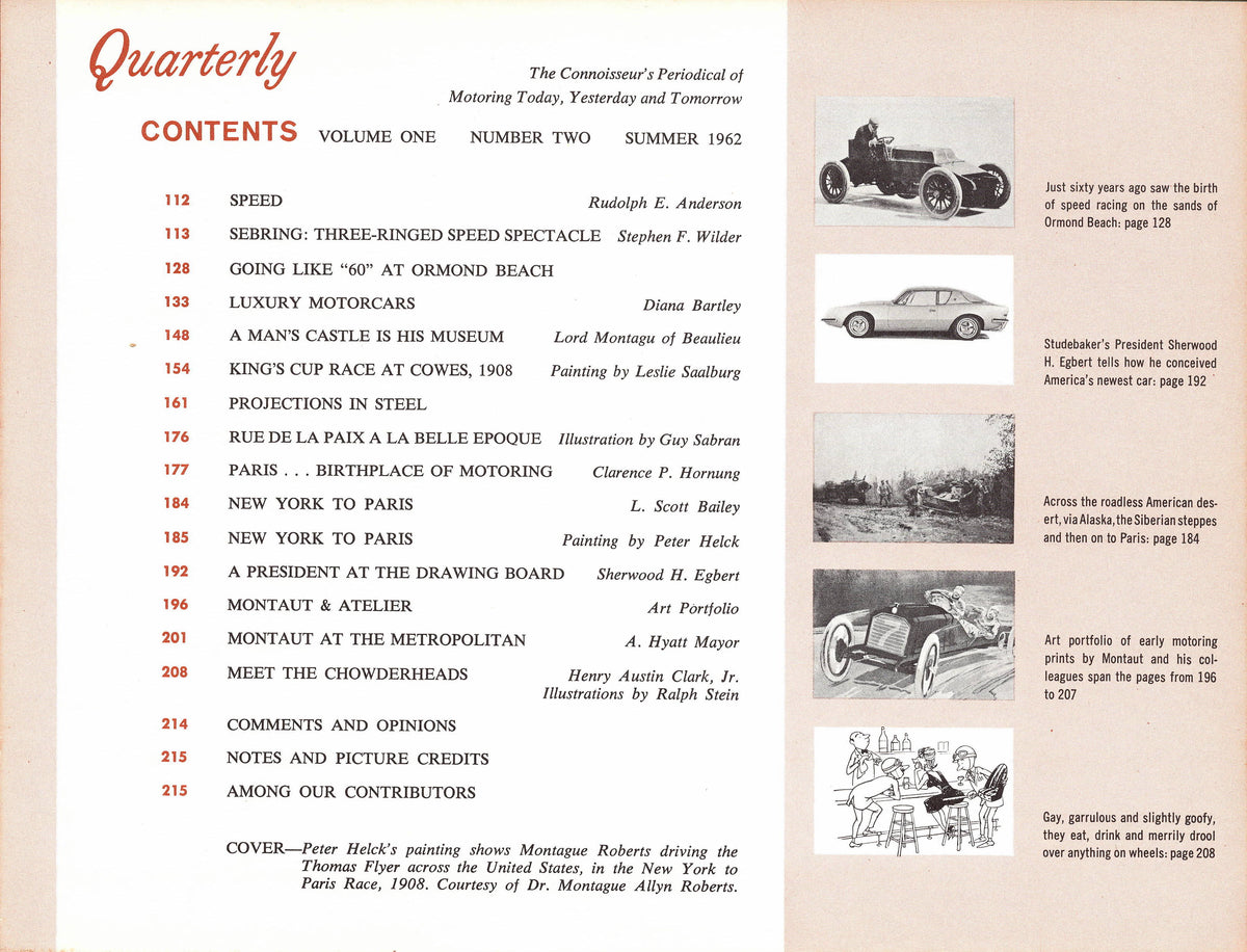 Automobile Quarterly Vol 1 N 2