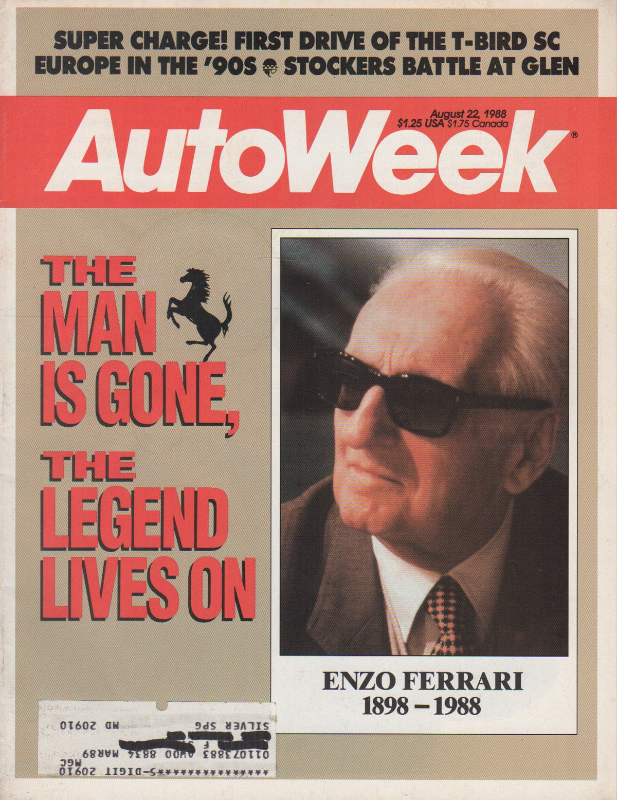 AutoWeek Magazine 1988/08/22