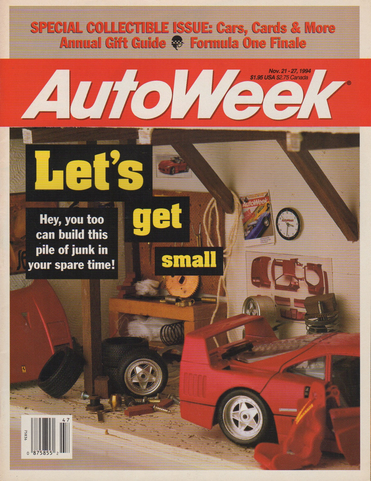 AutoWeek Magazine 1994/11/21