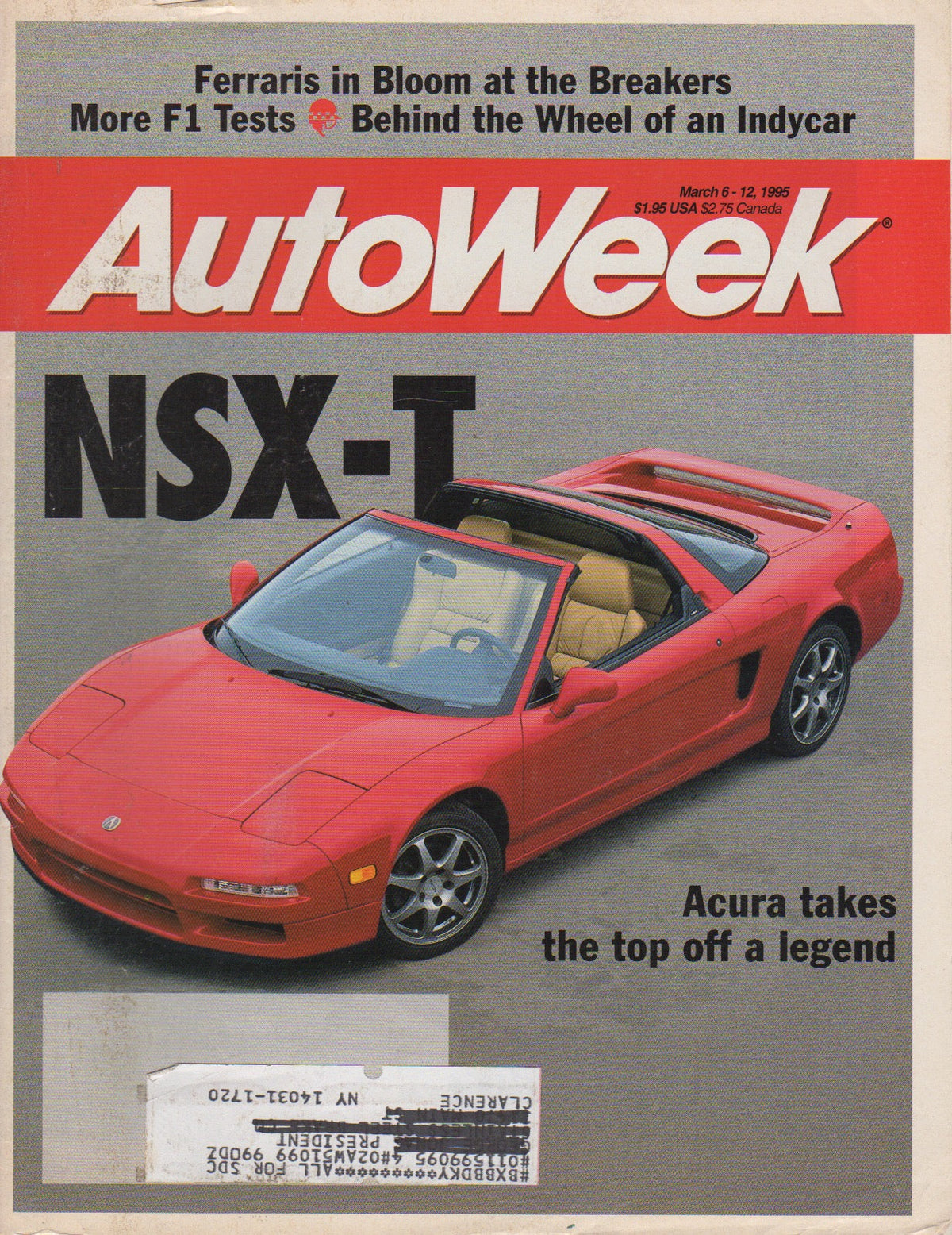 AutoWeek Magazine 1995/03/06