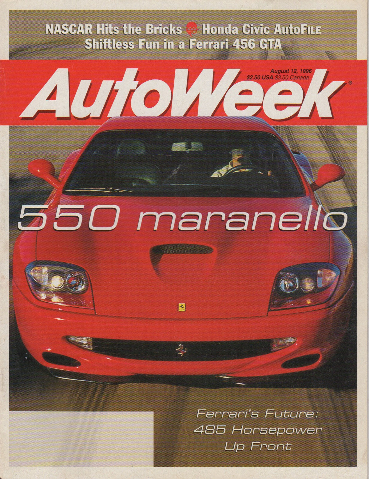 AutoWeek Magazine 1996/08/12