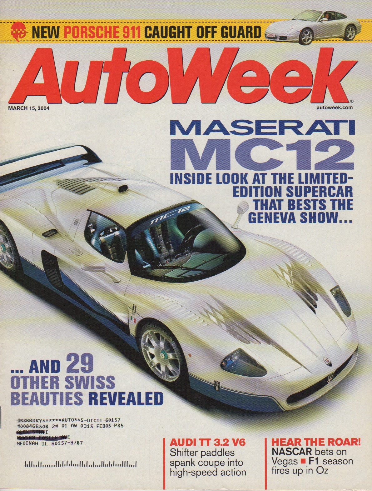 AutoWeek Magazine 2004/03/15